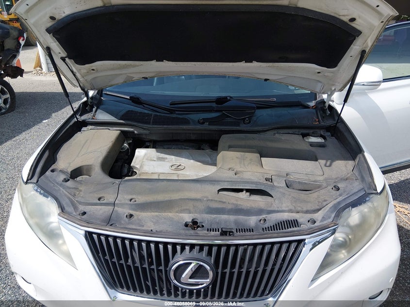 LEXUS RX 350 2011 VIN 2T2BK1BA1BC108419