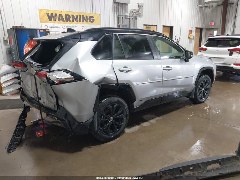 Vin: jtme6rfv3sj095937, lot: 46557608, toyota rav4 hybrid xse 20254