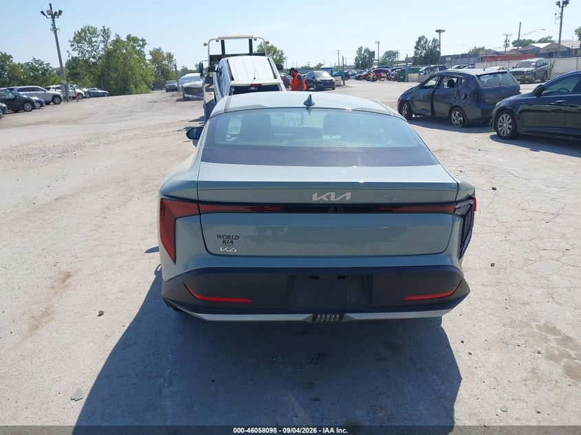 2025 Kia K4 (VIN: 3KPFT4DE6SE231459)