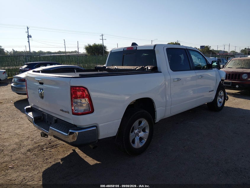 Vin: 1c6rrffg8ln316460, lot: 46557627, ram 1500 big horn  4x4 5'7 box 20204