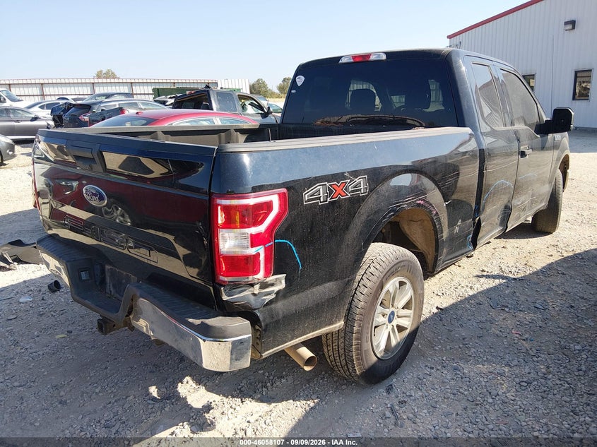 Vin: 1ftfx1e55jkg10594, lot: 46557629, ford f-150 xlt 20184