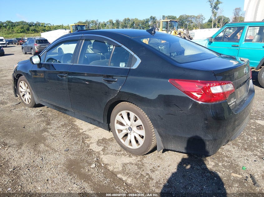 2016 SUBARU LEGACY auction photo 3