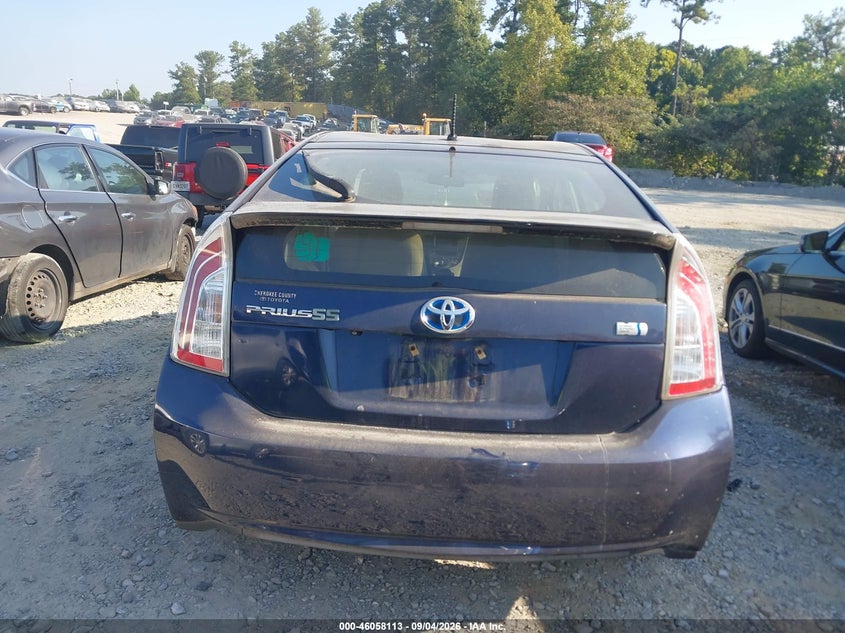 TOYOTA PRIUS 2015 VIN JTDKN3DU6F0403515