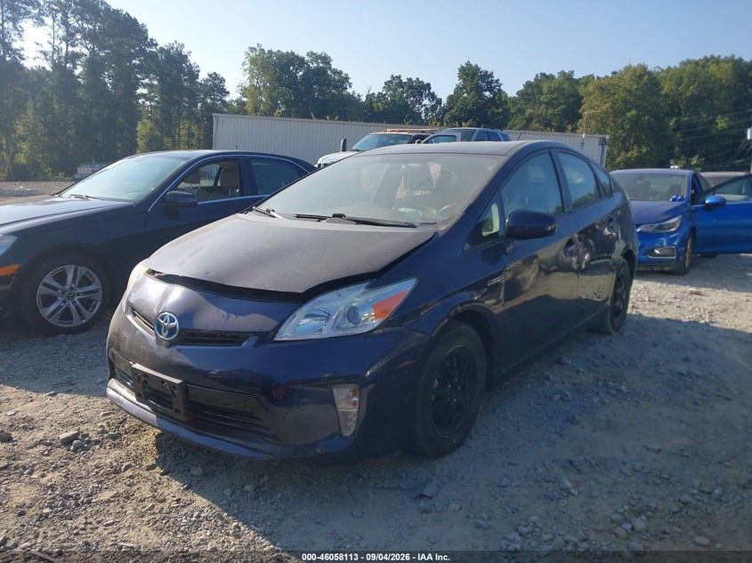 2015 TOYOTA PRIUS auction photo 2