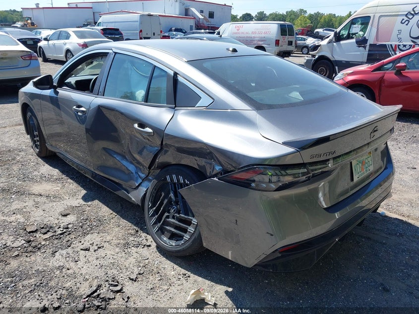 2026 NISSAN SENTRA auction photo 3