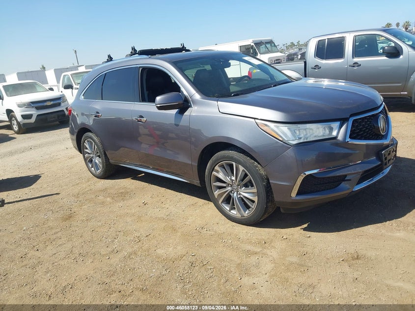 2017 ACURA MDX auction photo 1