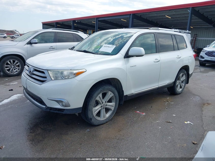 Vin: 5tddk3eh2cs170485, lot: 46557649, toyota highlander limited v6 20122