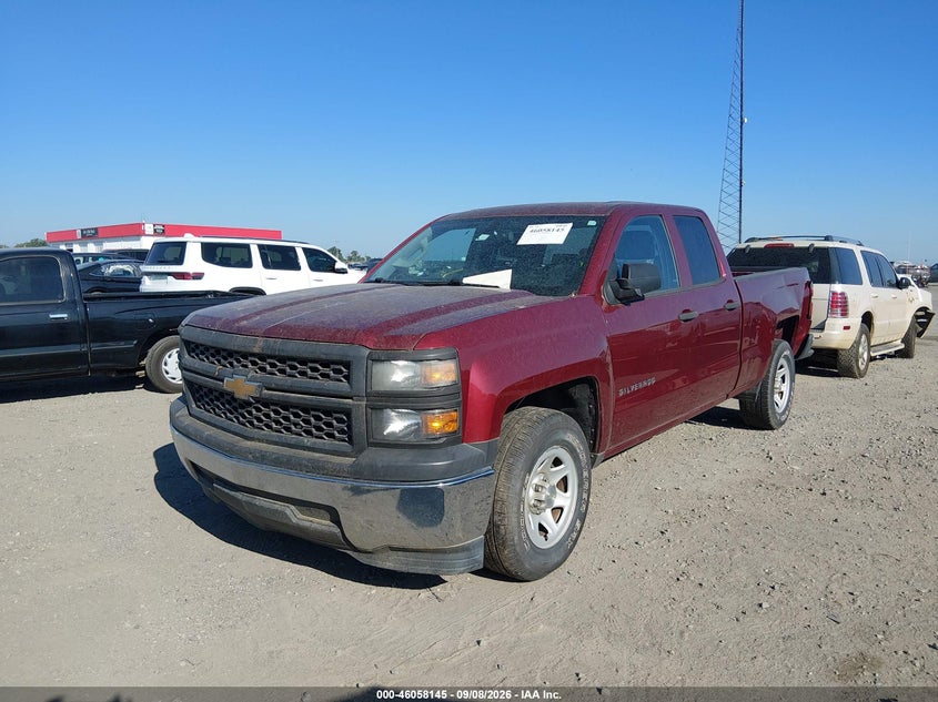Vin: 1gcrcpeh3ez273653, lot: 46557667, chevrolet silverado 1500 work truck 1wt 20142