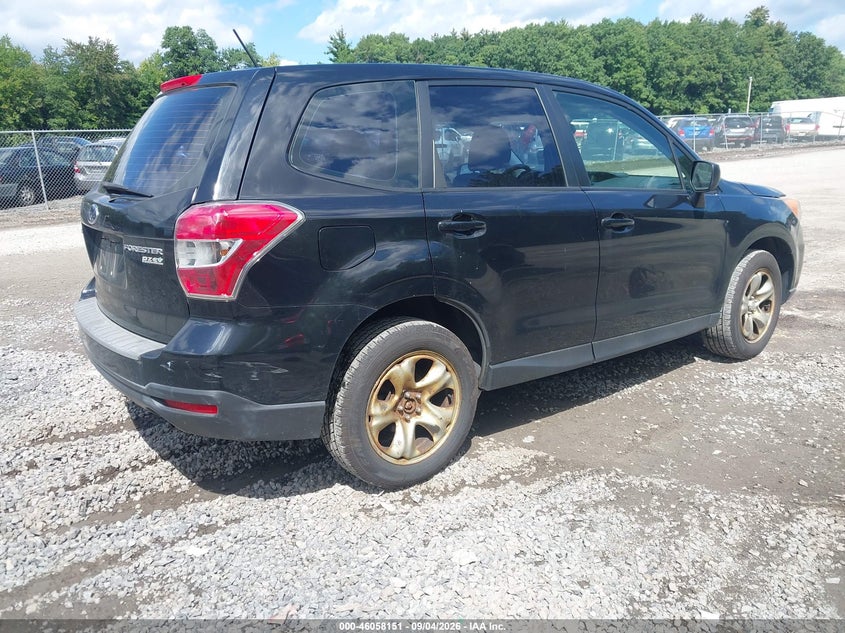 2014 SUBARU FORESTER auction photo 4