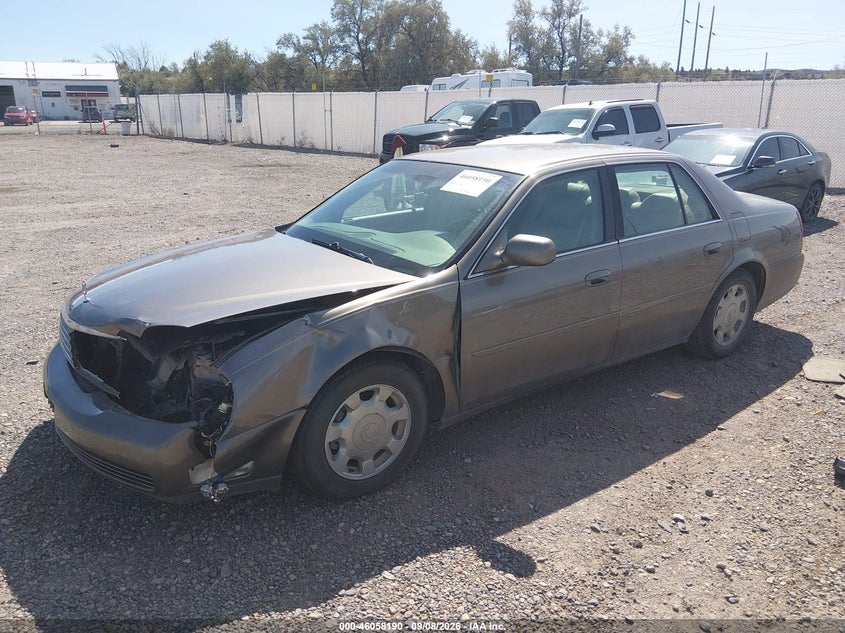 CADILLAC DEVILLE 2002 VIN 1G6KD54Y22U193227