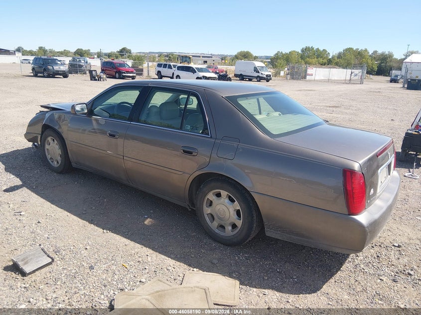 CADILLAC DEVILLE 2002 VIN 1G6KD54Y22U193227