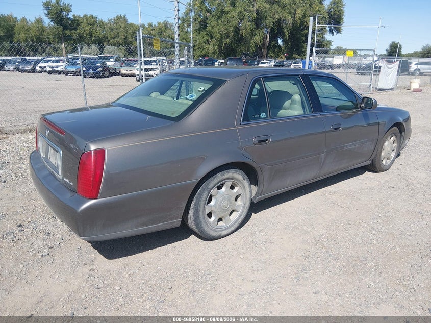 CADILLAC DEVILLE 2002 VIN 1G6KD54Y22U193227