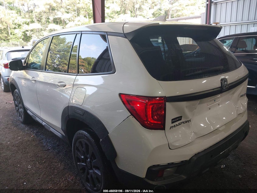 Vin: 5fnyf8h58nb028959, lot: 46557718, honda passport awd ex-l 20223