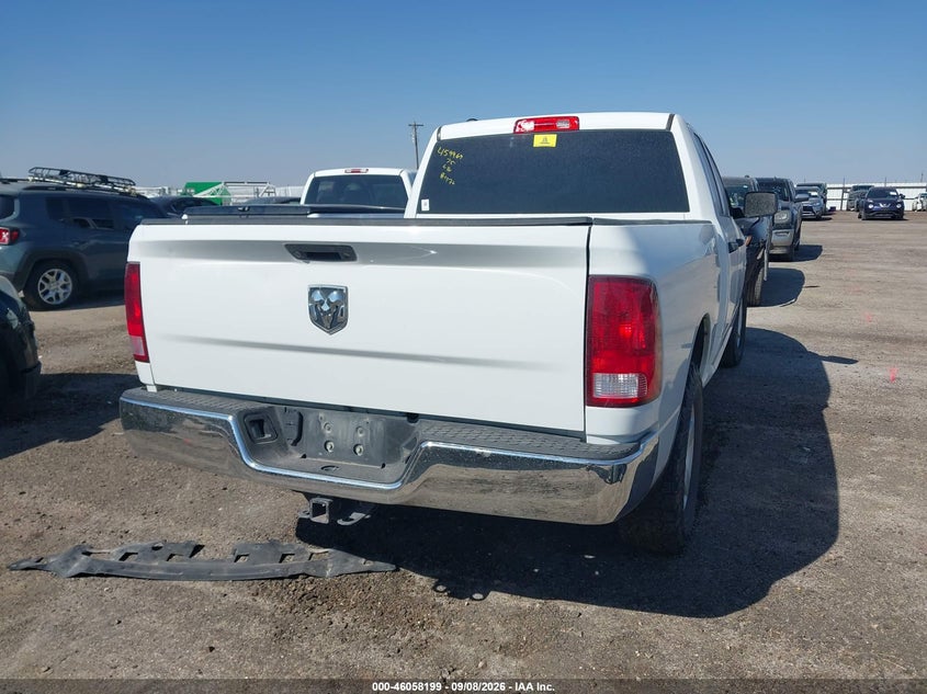 Vin: 1c6rr6fg0js349970, lot: 46557721, ram 1500 tradesman  4x2 6'4 box 20184