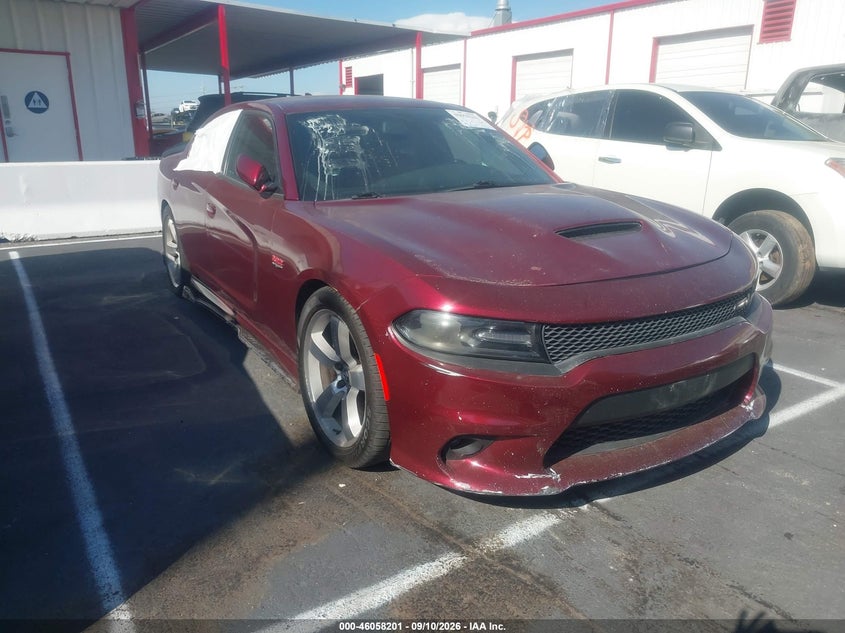 Vin: 2c3cdxgj4jh273811, lot: 46557723, dodge charger r/t scat pack rwd 2018 img_1