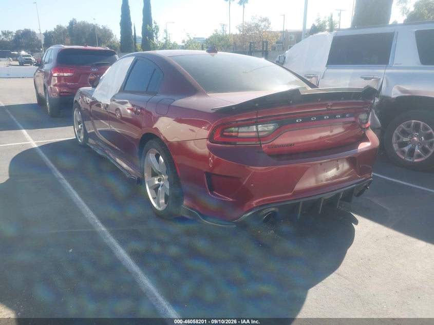 Vin: 2c3cdxgj4jh273811, lot: 46557723, dodge charger r/t scat pack rwd 20183
