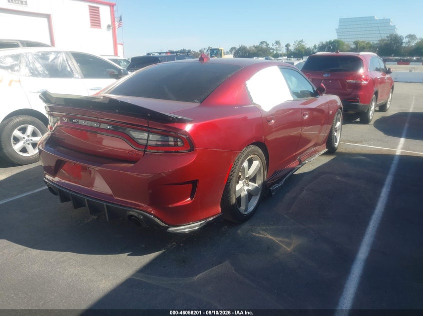 Vin: 2c3cdxgj4jh273811, lot: 46557723, dodge charger r/t scat pack rwd 20184
