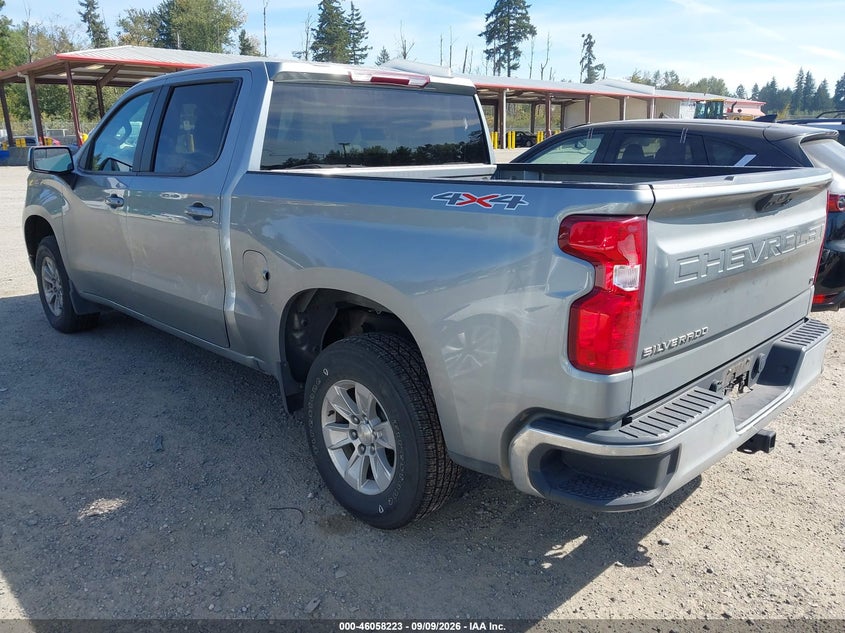Vin: 2gcudded5p1130704, lot: 46557746, chevrolet silverado 1500 4wd  standard bed lt 20233