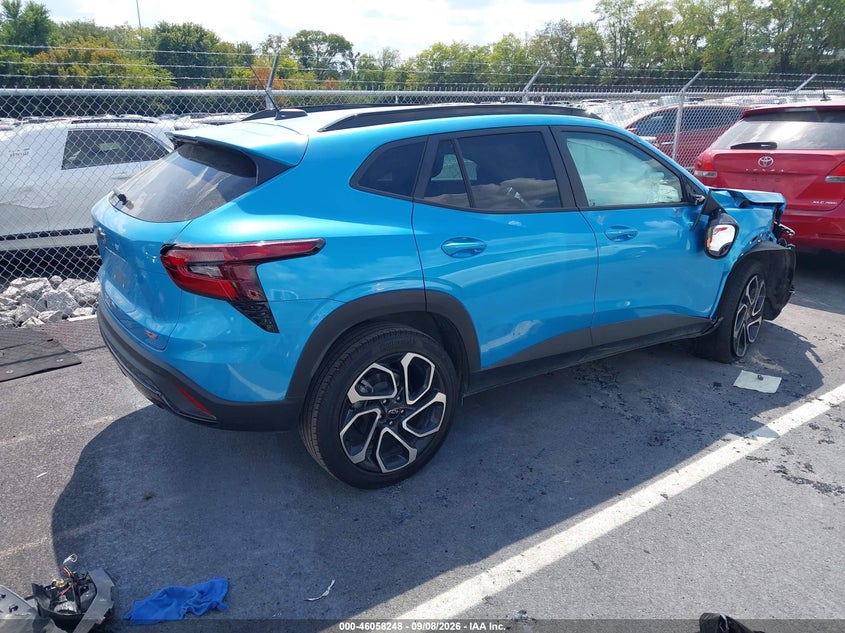 Vin: kl77ljep5sc034970, lot: 46557770, chevrolet trax fwd 2rs 20254