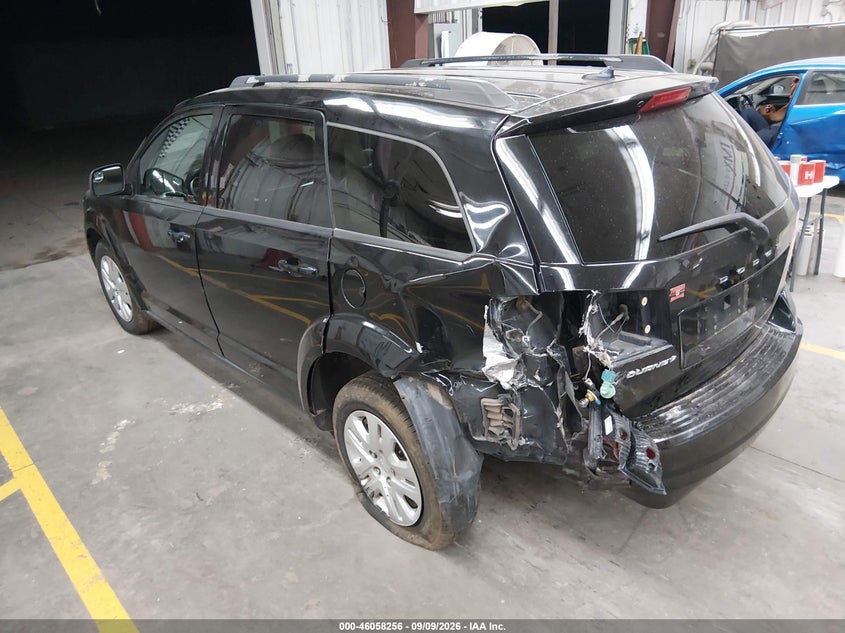 Vin: 3c4pdcab5ht707436, lot: 46557778, dodge journey se 20173