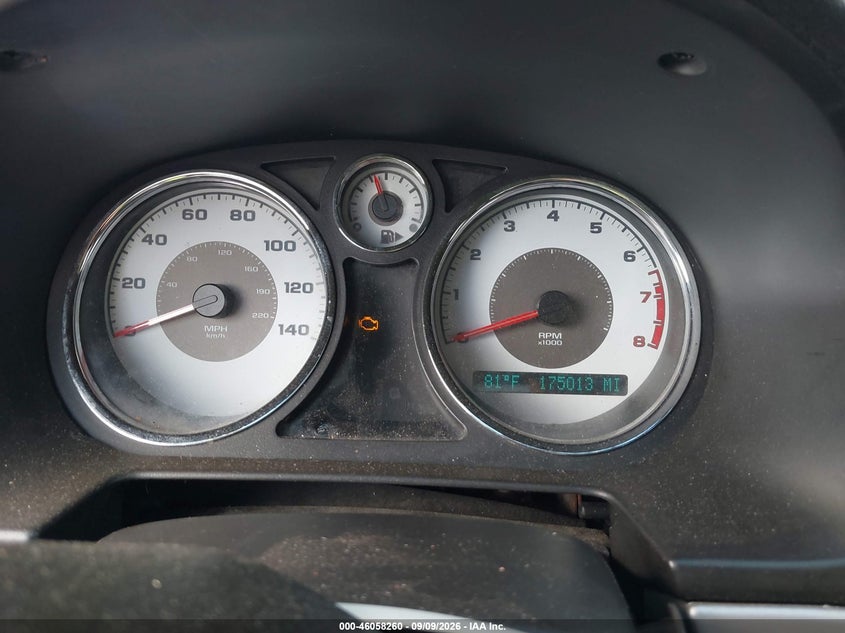 CHEVROLET COBALT 2009 VIN 1G1AT18H497242265