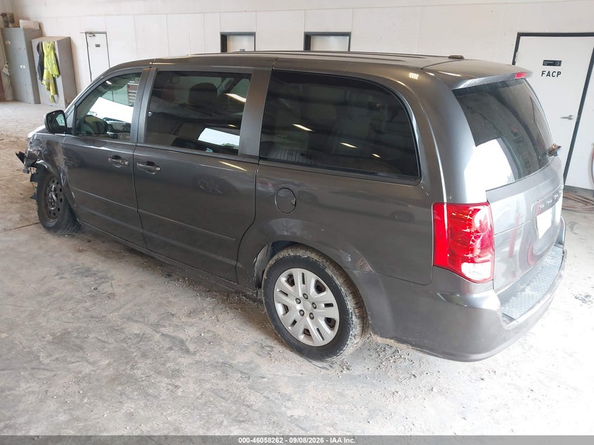 Vin: 2c4rdgbg5fr624020, lot: 46557784, dodge grand caravan se 20153
