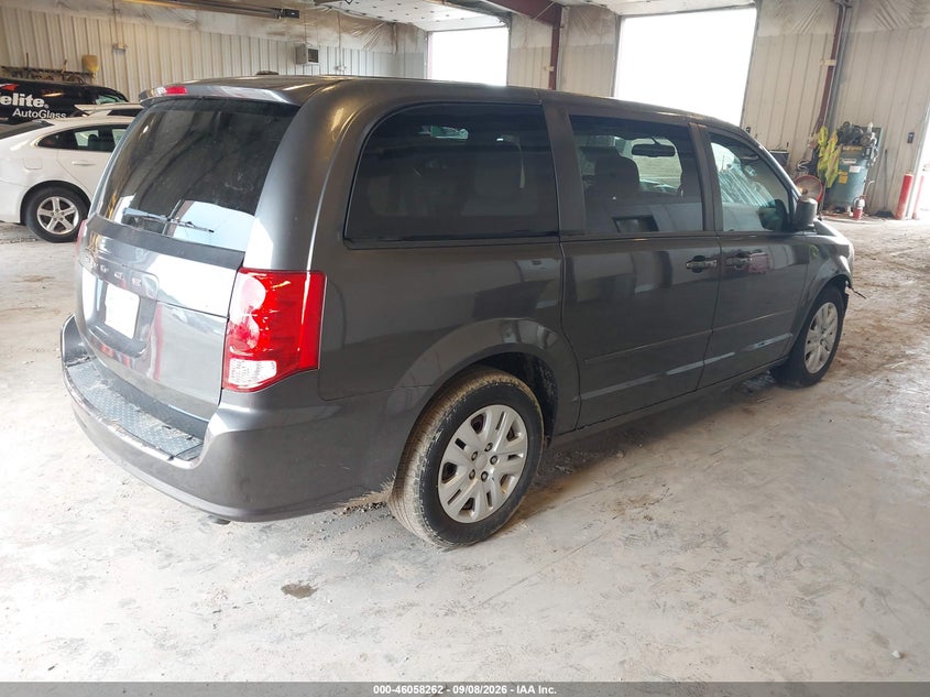 Vin: 2c4rdgbg5fr624020, lot: 46557784, dodge grand caravan se 20154