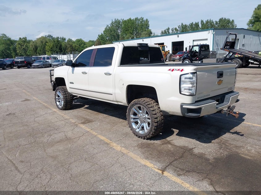Vin: 3gcuktej3fg387355, lot: 46557809, chevrolet silverado 1500 high country 20153