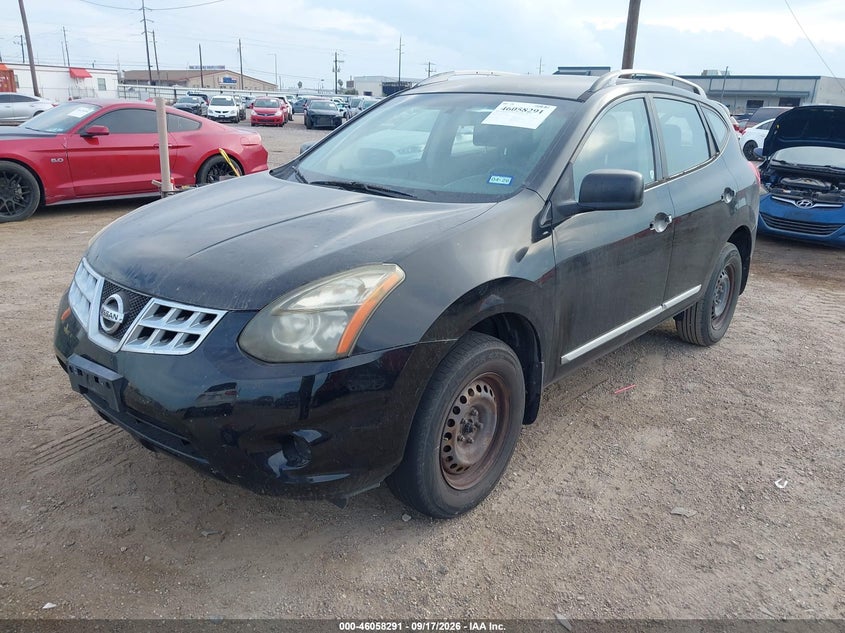 Vin: jn8as5mt9ew612500, lot: 46557813, nissan rogue select s 20142