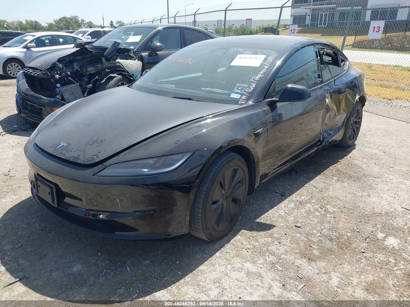 Vin: 5yj3e1eaxrf734911, lot: 46557814, tesla model 3 long range dual motor all-wheel drive/rear-wheel drive 20242