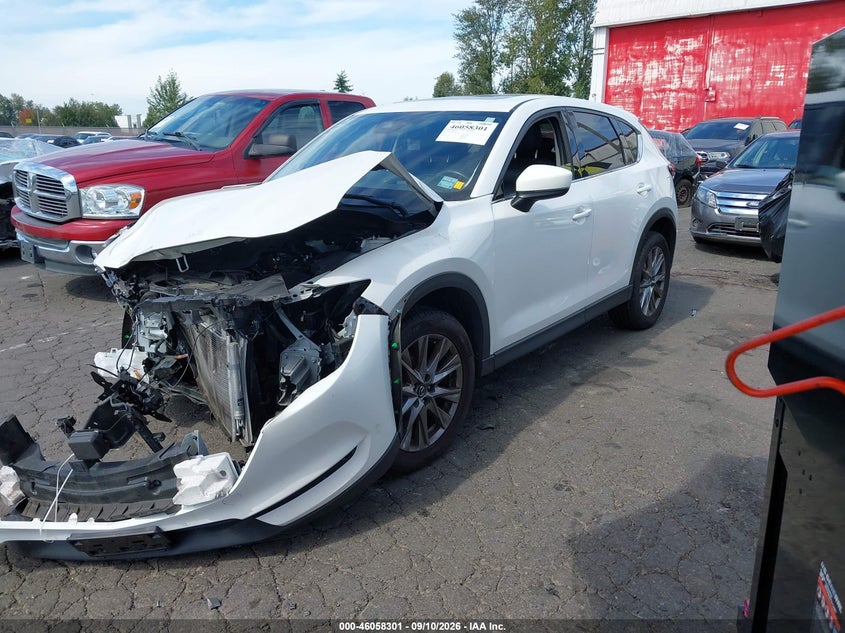 Vin: jm3kfbdm9m1452133, lot: 46557823, mazda cx-5 grand touring 20212