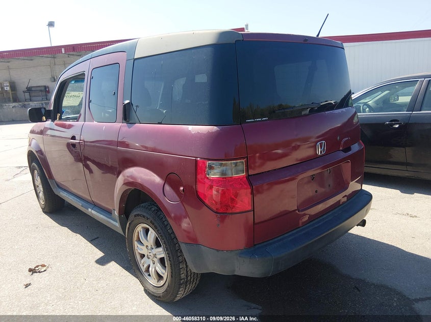 HONDA ELEMENT 2006 VIN 5J6YH28766L008775