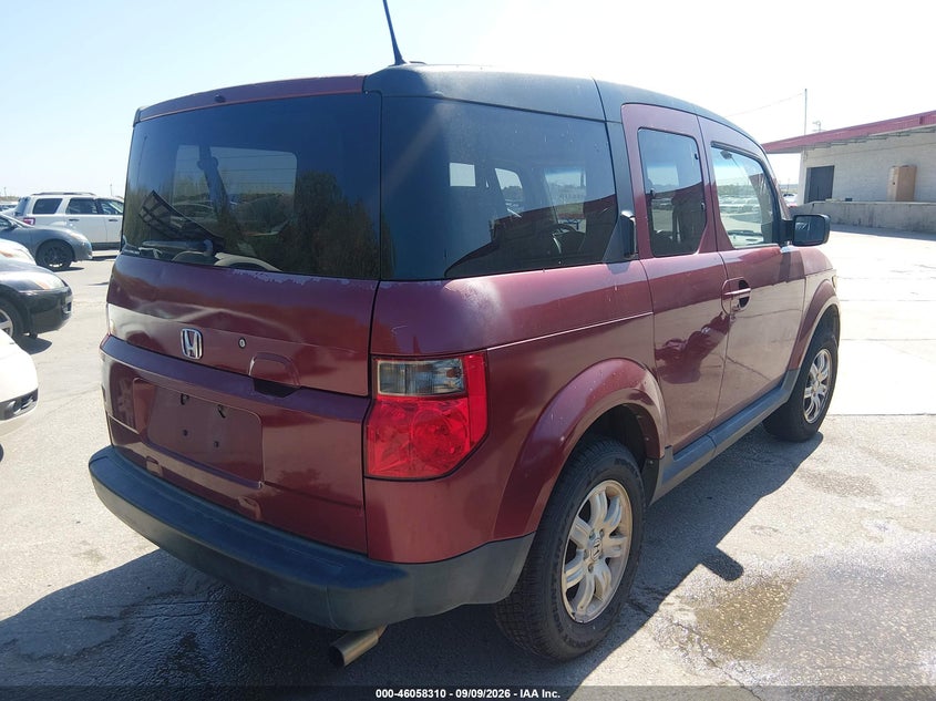 HONDA ELEMENT 2006 VIN 5J6YH28766L008775