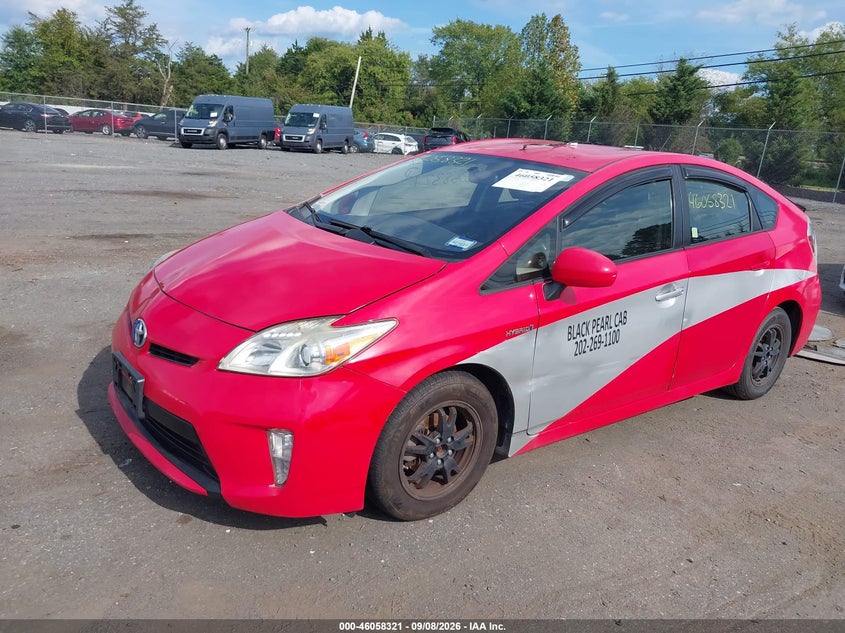 Vin: jtdkn3du0f1895386, lot: 46557843, toyota prius two 20152