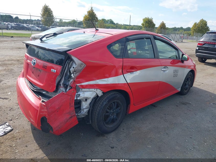 Vin: jtdkn3du0f1895386, lot: 46557843, toyota prius two 20154