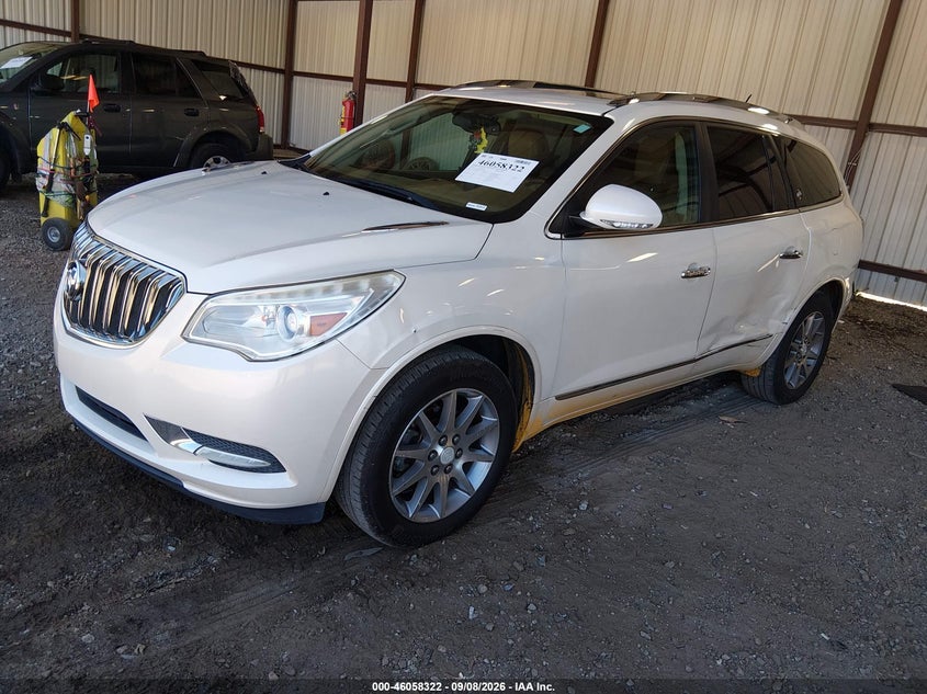 Vin: 5gakrckd6dj236833, lot: 46557844, buick enclave leather 20132