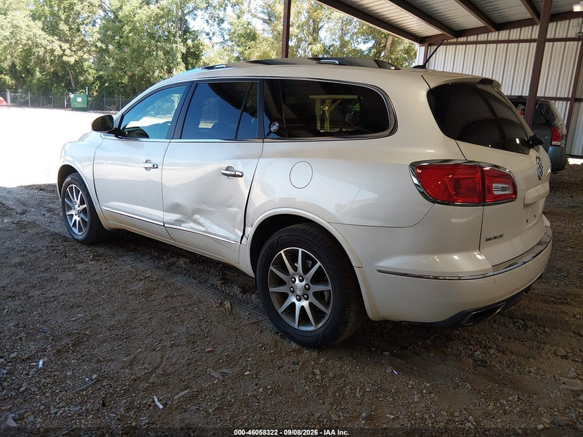 Vin: 5gakrckd6dj236833, lot: 46557844, buick enclave leather 20133