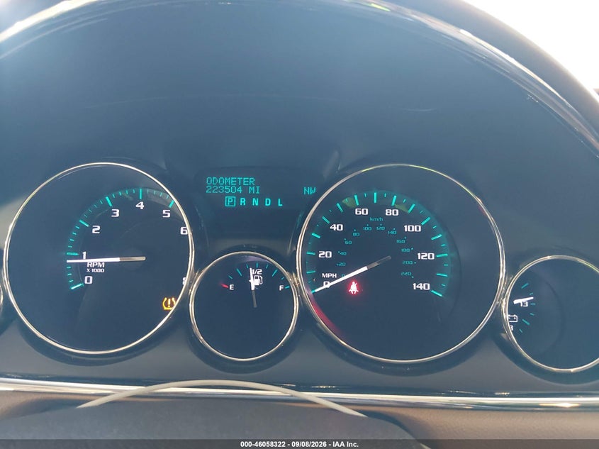 BUICK ENCLAVE 2013 VIN 5GAKRCKD6DJ236833