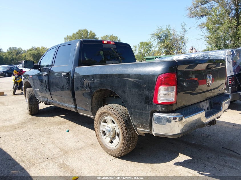 Vin: 3c6ur5cj3ng139400, lot: 46557849, ram 2500 tradesman  4x4 6'4 box 20223