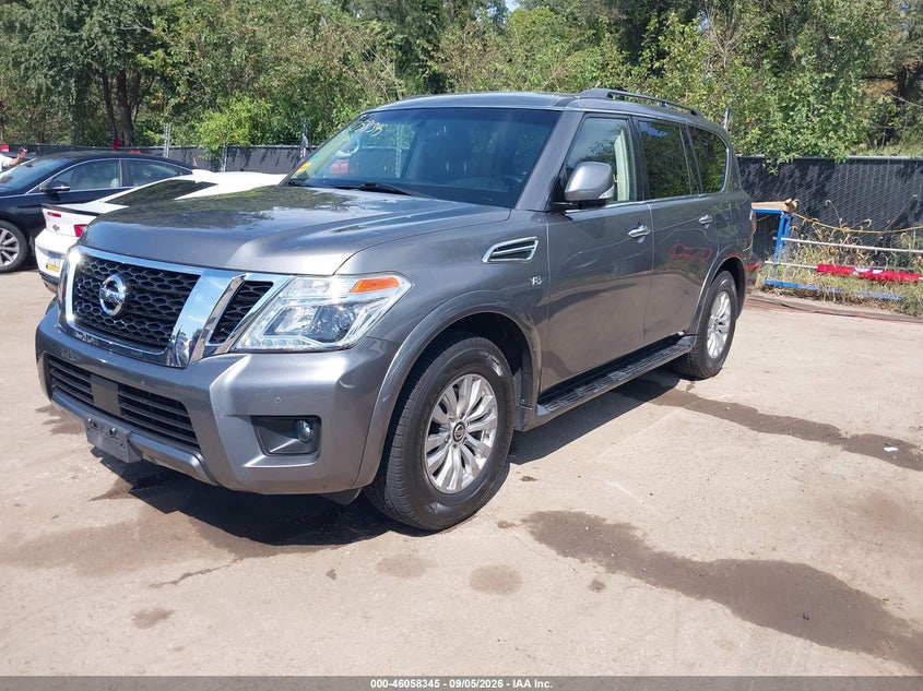 Vin: jn8ay2nc1lx516265, lot: 46557867, nissan armada sv 4wd 20202