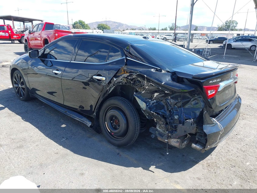 Vin: 1n4aa6ap8hc453072, lot: 46557874, nissan maxima 3.5 sr 20173