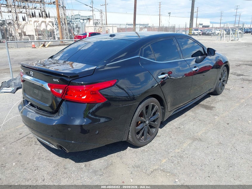 Vin: 1n4aa6ap8hc453072, lot: 46557874, nissan maxima 3.5 sr 20174