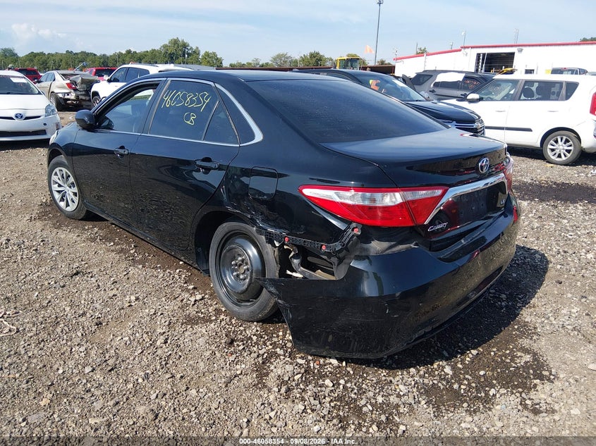 Vin: 4t1bf1fk5gu172433, lot: 46557876, toyota camry le 20163
