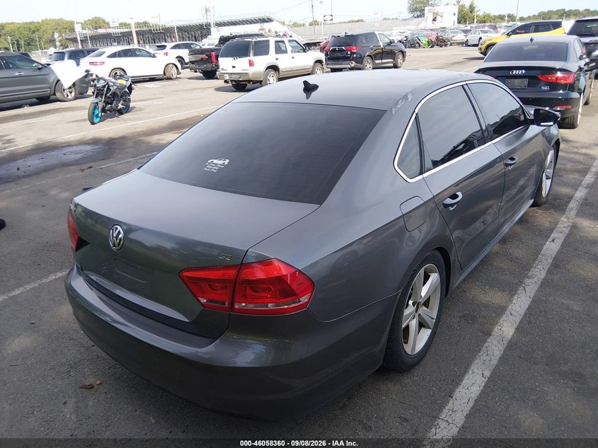 VOLKSWAGEN PASSAT 2012 VIN 1VWBP7A33CC056794