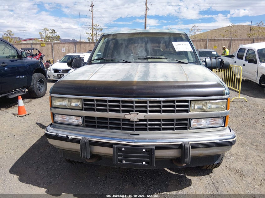 CHEVROLET SUBURBAN 1992 VIN 1GNFK16K2NJ307732