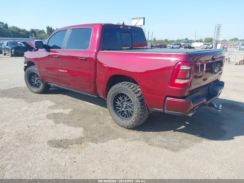 Vin: 1c6srfjt5pn514974, lot: 46557886, ram 1500 laramie crew ca laramie  4x4 5'7 box 20233