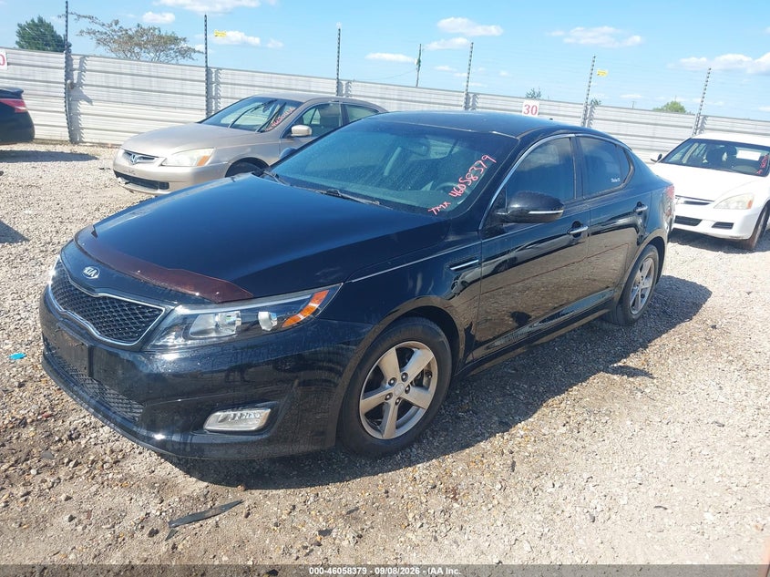Vin: 5xxgm4a76fg503822, lot: 46557901, kia optima lx 20152