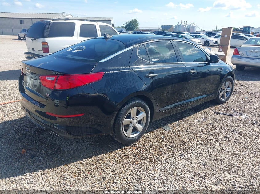Vin: 5xxgm4a76fg503822, lot: 46557901, kia optima lx 20154