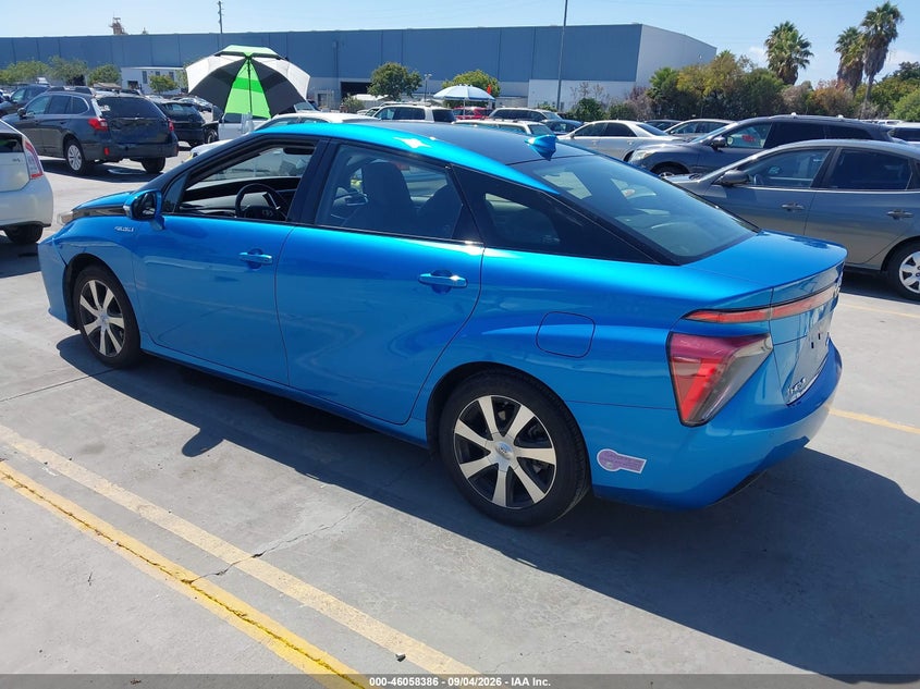 Vin: jtdbvrbd4ja005082, lot: 46557908, toyota mirai 20183