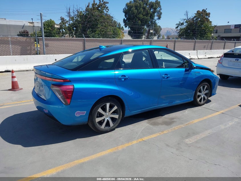 Vin: jtdbvrbd4ja005082, lot: 46557908, toyota mirai 20184
